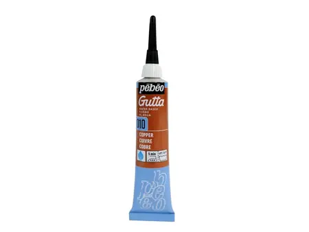 Gutta na hedvábí Pébéo 20ml 010 Měděná  copper